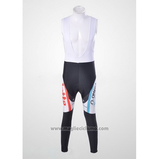 2011 Abbigliamento Ciclismo Omega Pharma Lotto Manica Lunga e Salopette Beige Manica Corta e Salopette